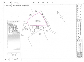 地積測量図