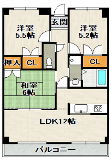 【間取り】