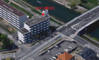 周辺地図まで1m