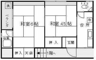 大阪市福島区海老江８丁目のテラスの画像