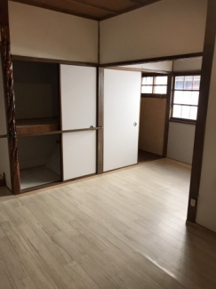 全室収納のあるお部屋です。