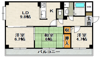 【間取り】
