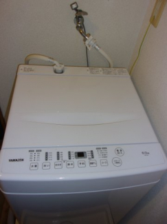 洗濯機（残置物で品質保証なし）修理・廃棄・交換は借主負担