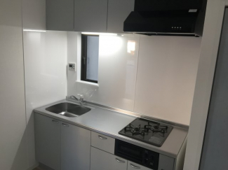 2口コンロで料理もしやすい♪おしゃれなビルトインコンロ♪