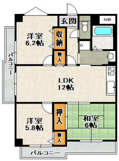 【間取り】