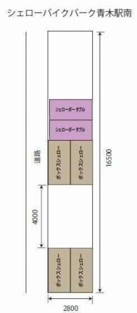 屋根付きセキュリティ対策済