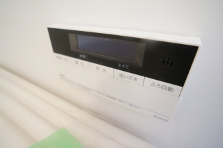 追い炊きも出来るんです！お風呂の操作パネル