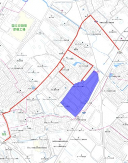 8号線、ビバシティ方面よりの経路