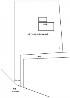 敷地図は略図です