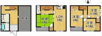 ４ＬＤＫ　間取り図