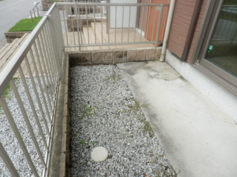 専用庭があります