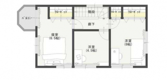 ２階間取り図