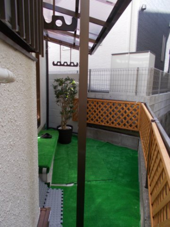 ルーフ付いてますので、雨の日も安心♪