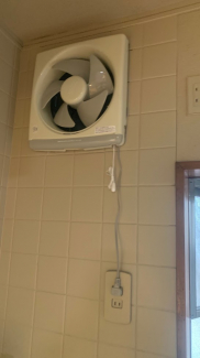 換気扇です