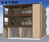 京都府城陽市枇杷庄鹿背田のアパートの画像
