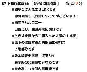 堺市北区新金岡町３丁の中古マンションの画像