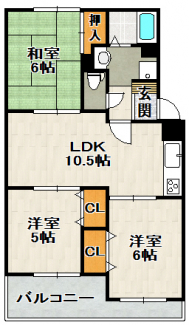 【間取り】