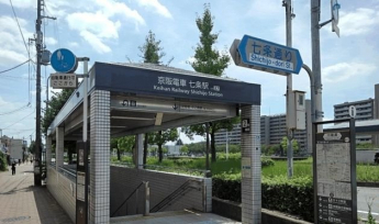 京阪電車　七条駅まで800m