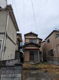 上物有。解体後引渡しです。