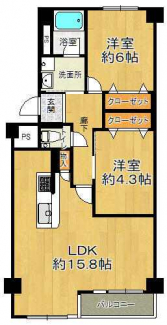 千島第二コーポ　６号棟の画像