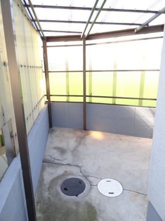 物干スペースや物置にも使用可！