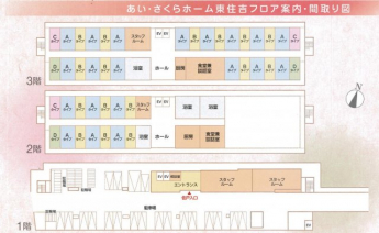 【建物内配置図】　イメージ写真です