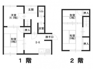 姫路市飾磨区高町１丁目の一戸建ての画像