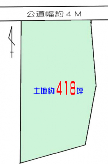 丹波市山南町谷川の売地の画像