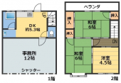 宝塚市向月町の住宅付店舗一部の画像
