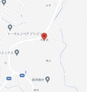 愛知県豊田市北曽木町外ケ洞の売地の画像
