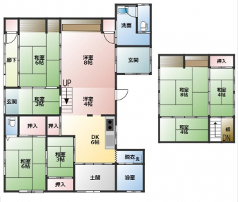 菊間町種の古民家の画像