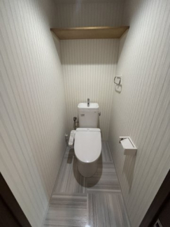 トイレもきれいです