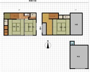 離れ２階建て和室１階・和室2階