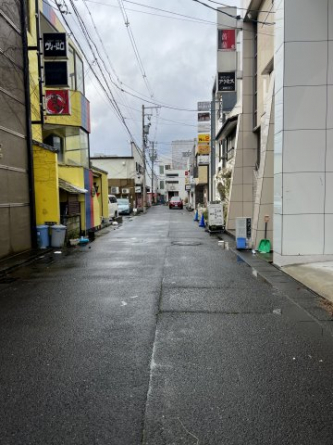 前面道路