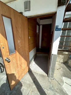 ゆったりとした玄関です