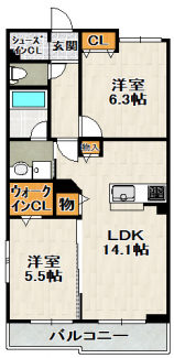 【間取り】