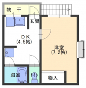 宝塚市梅野町のアパートの画像