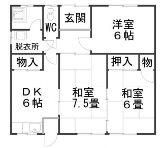 松山市南梅本町の一戸建ての画像