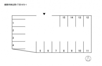 姫路市御立西１丁目の駐車場の画像
