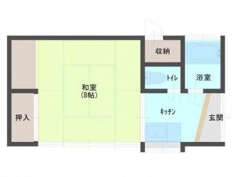 遠見塚平屋建貸家の画像