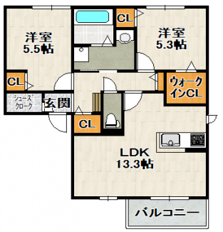 【間取り】