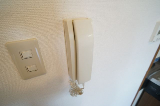 インターホンです
参考、同建物・反転間取りの号室