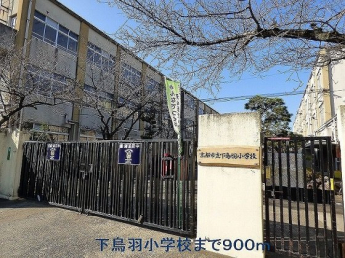 京都市立下鳥羽小学校まで900m