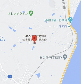 愛知県知多郡美浜町大字時志字仲田の売地の画像
