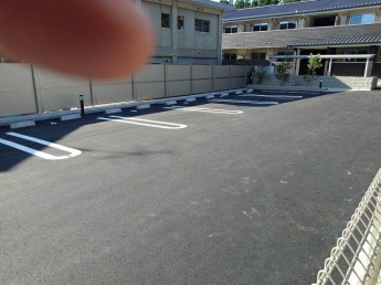 駐車スペースもあります