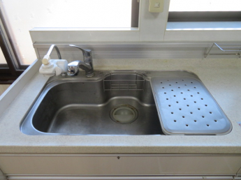 ワイドシンク、浄水器取付可能