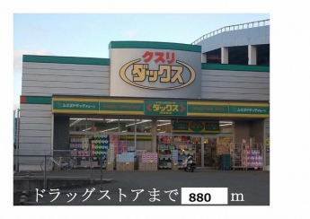 ダックスまで880m
