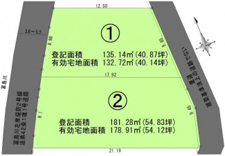 本物件は①号地です。②号地もございます。