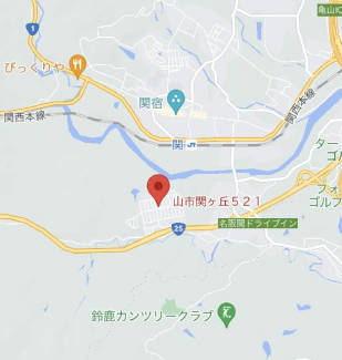 三重県亀山市関ケ丘の売地の画像