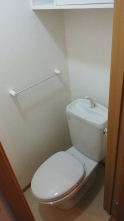 トイレもきれいです